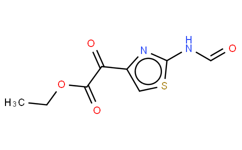 Ethyl 2-(2-formylaminothiazol-4-yl) glyoxylate