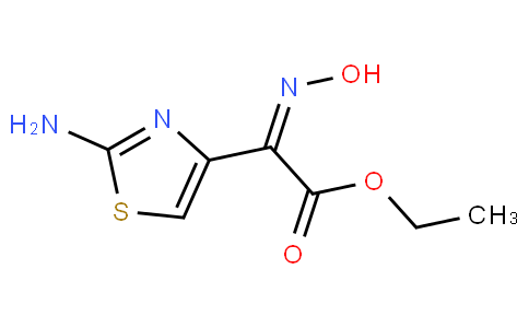 Ethyl 2-(2-aminothiazole-4-yl)-2-hydroxyiminoacetate