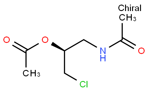 (S)-1-acetamido-3-chloropropan-2-yl acetate