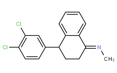 4-(3,4-dichlorophenyl)-1,2,3,4-tetrahydro-N-methyl-1- naphthalenimine
