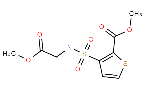 Methyl 3-[(methoxycarbonylmethyl)sulfamoyl]thiophene-2-carboxylate