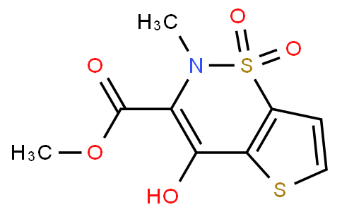 Methyl 2-methyl-4-hydroxy-2h-thieno[2,3-e]-1,2-thiazine-3-carboxylate-1,1-dioxide