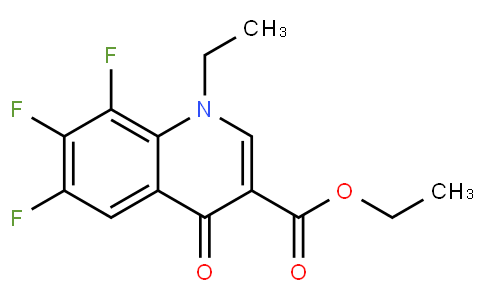 Ethyl 1-ethyl-6,7,8-trifluoro-1,4-dihydro-4-oxoquinoline-3-carboxylate