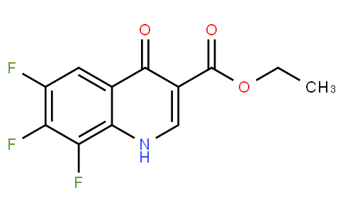 Ethyl 6,7,8-trifluoro-1,4-dihydro-4-oxo-3-quinolinecarboxylate