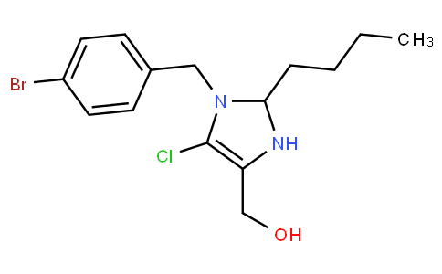 3-(4-Bromobenzyl)-2-butyl-4-chloro-1h-imidazol-5-ylmethanol