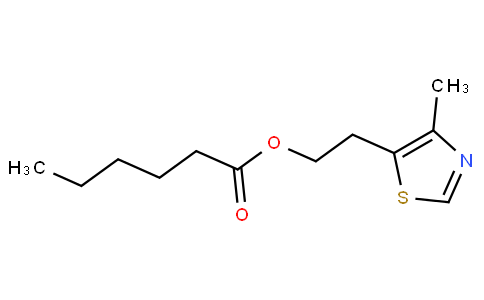 2-(4-Methyl-5-thiazolyl)ethyl hexanoate