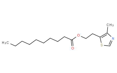 2-(4-Methyl-5-thiazolyl)ethyl decanoate