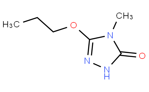 2,4-Dihydro-4-methyl-5-propoxy-3H-1,2,4-triazol-3-one
