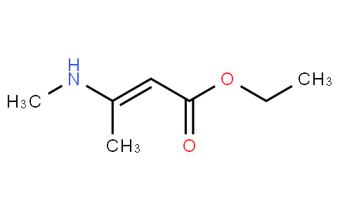 Ethyl 3-(methylamino)-2-butenoate