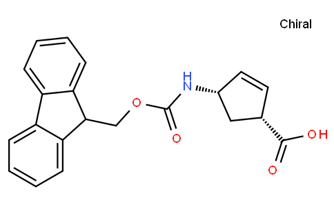 (1S,4R)-N-FMOC-1-Aminocyclopent-2-ene-4-carboxylic acid