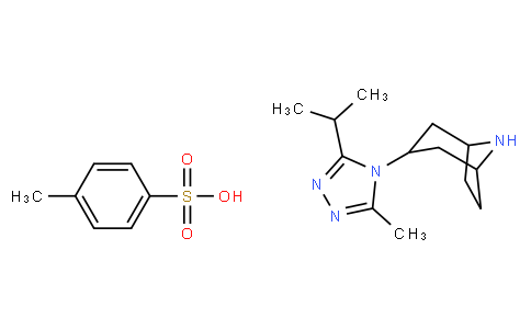 3-(3-Isopropyl-5-methyl-4H-1,2,4-triazol-4-yl)-8-azabicyclo[3.2.1]octane-p-toluenesulfonate