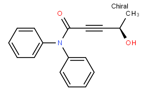 4-hydroxy-N,N-diphenyl-(4R)-2-Pentynamide