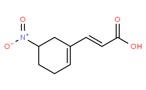 (E)-3-(5-Nitrocyclohex-1-en-1-yl)acrylic acid