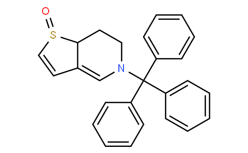 5,6,7,7A-tetrahydro-5-(triphenylmethyl) thiopheno [3,2-C] pyridone