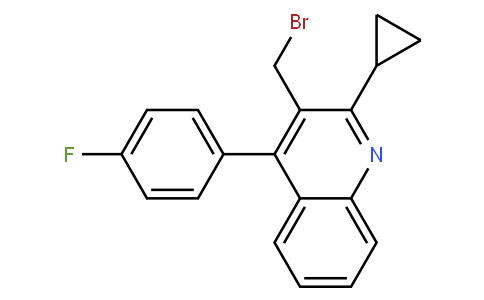 3-bromomethyl-2-cyclopropyl-4-(4'-fluorophenyl) quinoline