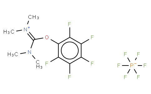 (二甲基氨基)二甲基(2,3,4,5,6-五氟苯氧基)甲烷亚胺鎓六氟磷酸盐