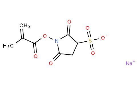 sodium 1-(methacryloyloxy)-2,5-dioxopyrrolidine-3-sulfonate