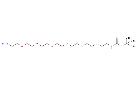 5,8,11,14,17,20-Hexaoxa-2-azadocosanoic acid, 22-amino-, 1,1-dimethylethyl ester