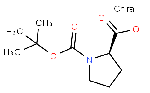 N-(叔丁氧羰基)-D-脯氨酸