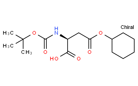叔丁氧羰基-天冬氨酸4环己脂