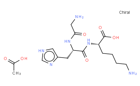 N2-(N-甘氨酰-L-组氨酰)-L-赖氨酸单乙酸盐