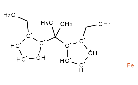 2,2′-Bis(ethylferrocenyl)propane