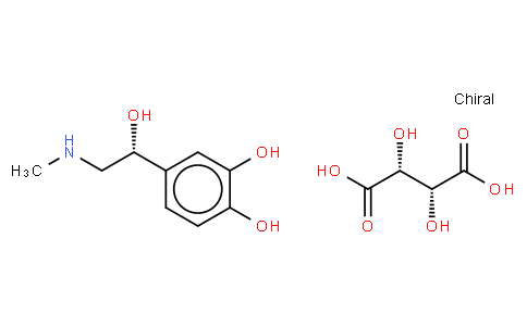 Epinephrine hydrogen tartrate