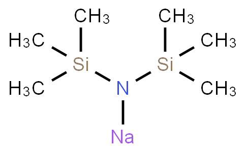 双(三甲基硅基)氨基钠(含 2-甲基-2-丁烯) (38%的四氢呋喃溶液, 约1.9mol/L)