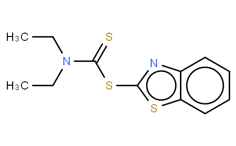 二乙基二硫代氨基甲酸-2-苯并噻唑酯