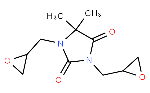 hydantoin epoxy resin; 5,5-Dimethyl-1,3-Bis(Oxiranylmethyl)Imidazolidine-2,4-Dione; 5,5-Dimethyl-1,3-Bis(2-Oxiranylmethyl)Imidazolidine-2,4-Dione; 1,3-Diglycidyl-5,5-Dimethyl-Hydantoin; 1,3-Bis(2,3-Epoxypropyl)-5,5-Dimethylhydantoin