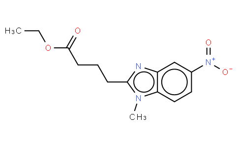 5-硝基-1-甲基-1H-苯并咪唑-2-丁酸丁酯