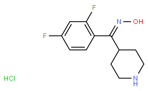 (2,4-Difluorophenyl)-(4-Piperidinyl)Methanone Oxime Hydrochloride