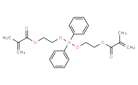 ((diphenylsilanediyl)bis(oxy))bis(ethane-2,1-diyl) bis(2-methylacrylate)