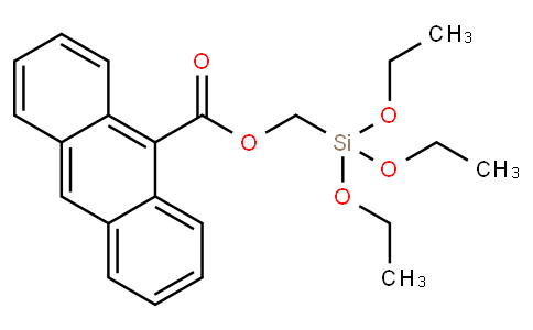 (Triethoxysilyl)methyl anthracene-9-carboxylate