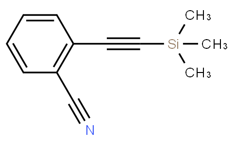 2-(2-trimethylsilylethynyl)benzonitrile