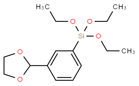 2-(3-TRIETHOXYSILYLPHENYL)-1,3-DIOXOLANE