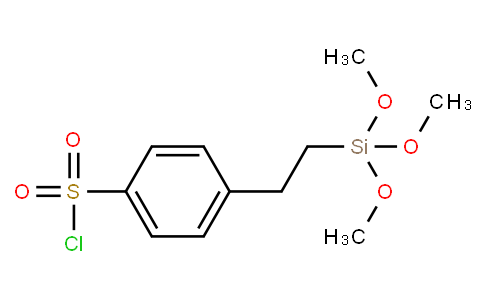 2-(4-CHLOROSULFONYLPHENYL)ETHYLTRIMETHOXYSILANE