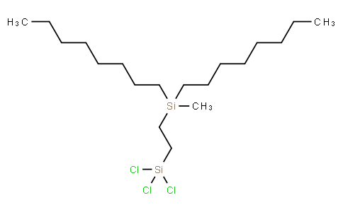 2-(DI-n-OCTYLMETHYLSILYL)ETHYLTRICHLOROSILANE