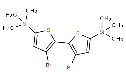 3,3'-dibromo-5,5'-bis(trimethylsilyl)-2,2'-bithiophene