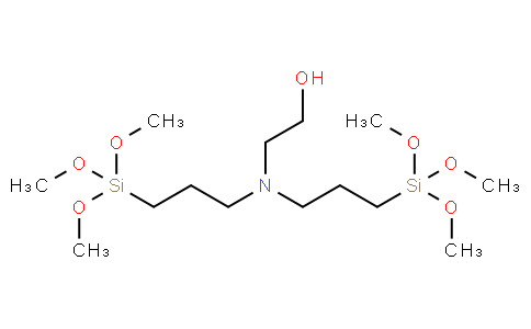 N-(HYDROXYETHYL)-N,N-BIS(TRIMETHOXYSILYLPROPYL)AMINE
