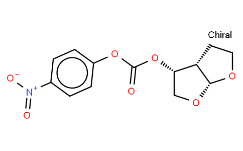 (3R,3αS,6αR)-Hexahydrofuro[2,3-β]furan-3-yl-4-nitrophenyl carbonate