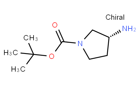 (3R)-(+)-1-(叔丁氧羰基)-3-氨基吡咯烷