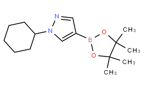 1-cyclohexyl-4-(4,4,5,5-tetramethyl-1,3,2-dioxaborolan-2-yl)-1H-pyrazole