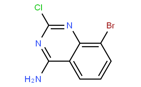 2-Chloro-4-amino-8-bromoquinazoline