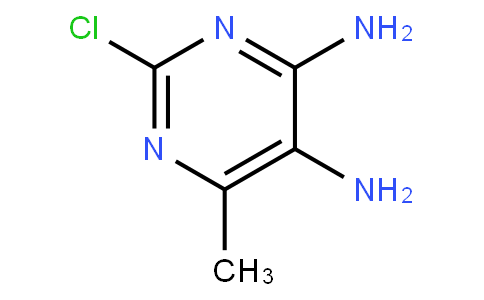 2-chloro-6-methylpyrimidine-4,5-diamine