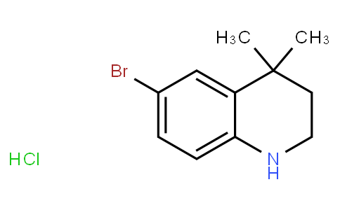 6-bromo-4,4-dimethyl-1,2,3,4-tetrahydroquinoline hydrochloride