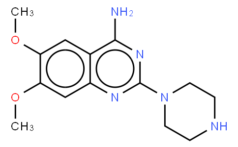2(1-Piperazinly)-4-amino-6,7-dimethoxyquinazoline