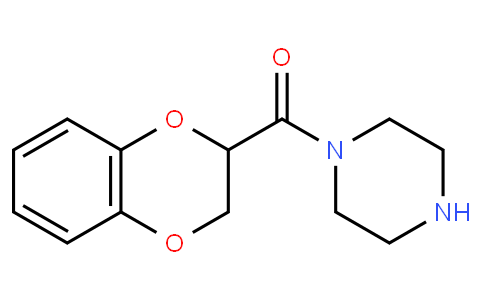 N-(1,4-Benzodioxane-2-carbonyl)piperazine