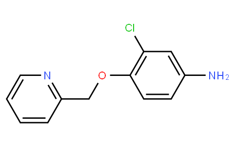 3-Chloro-4-(pyridin-2ylmethoxy)benzenamine