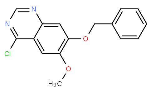 4-chloro-7-benzyloxy -6-methoxyquinazoline
